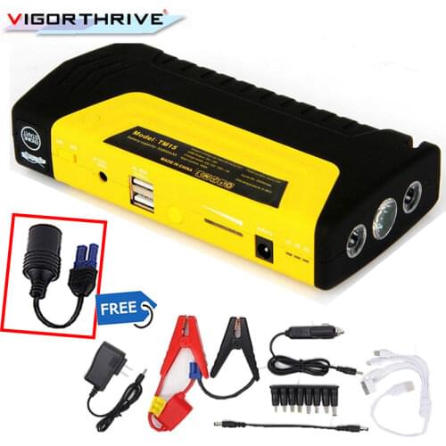 Petrol&Diesel 12V Car Power Bank Mini Car Jump Starter Mobile Power Charger
