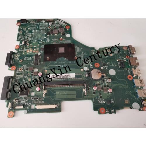 FOR Acer Aspire E15 E5-522 Motherboard With CPU DA0ZRZMB6D0 NB.MWK11.001 NBMWK11001 100% fully tested