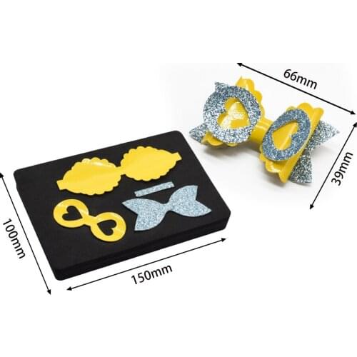 Bowknot knife mold molds,new bow tie decorative cutting wood mold production,suitable for big shot die-cutting machines