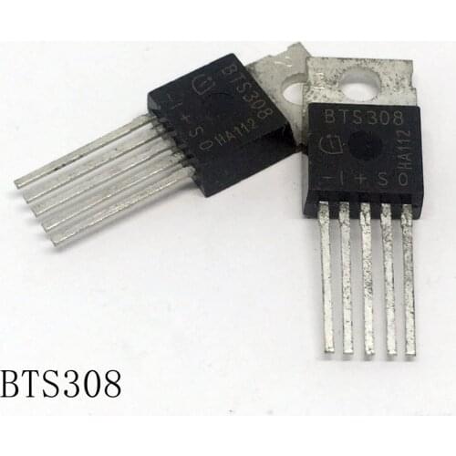 Intelligent low edge power switch BTS308 TO-220-5 1.3A/4.7-34V 10pcs/lots new in stock