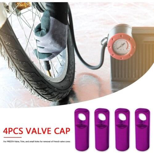 Presta Valve Cap Bicycle Valve Core Tools Road MTB Bike Aluminium Alloy for Outdoor Cycle Biking Entertainment