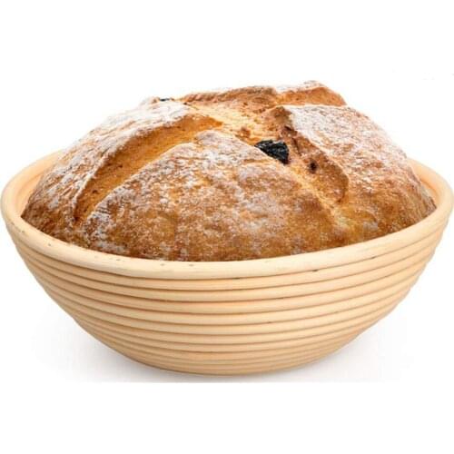 Handmade Rattan Basket Dough Fermentation Basket Picnic Food Bread Proofing Proving Fermentation