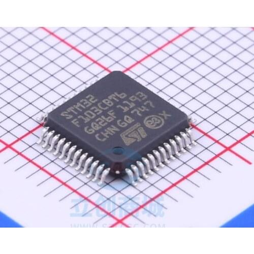 2 pces/lote stm32f103cbt6 lqfp48 stm32f103 qfp48 mcu novo original ic