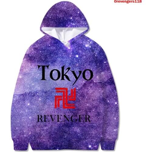 Anime Comic Hoodies Manga Tokyo Revengers 3D Print Sweatshirts Men Women Fashion Streetwear Oversized Hoodie Tops Kids Tracksuit