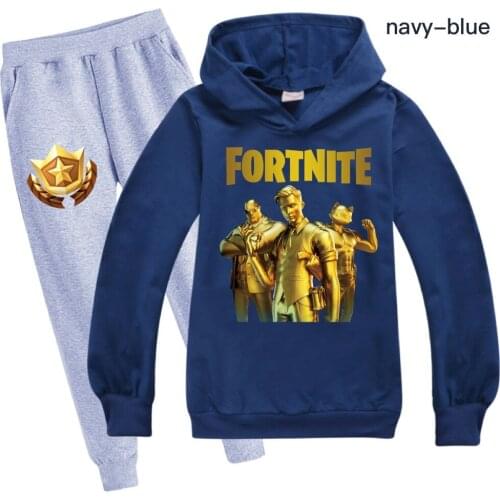 Game Fortnite Hoodies Men Sweatshirt Pants Sets Tracksuit Men Outfit Set Casual Boys Teens Shirts Trousers Suit Clothes Clothing