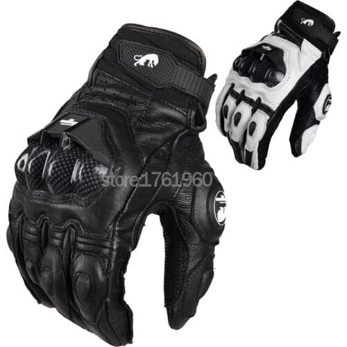 201Hot Sale Professional moto gloves Furygan AFS6 Motorcycle Racing Gloves Carbon Fiber Leather Guantes Sportwear hand protector