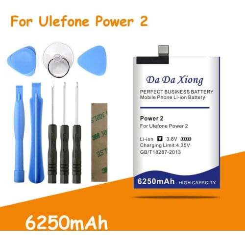 Brand New 6250mAh Power 2 Battery for ulefone power 2 mobile Phone battery