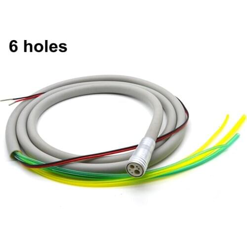 1 PC Dentist Dental Silicone Tubing Tube Hose for High Speed Handpiece 2 / 4 / 6 holes