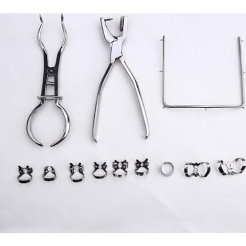1 set Dental Rubber Dam Perforator Puncher Teeth Care Pliers Dentist Lab Device Instrument Equipment