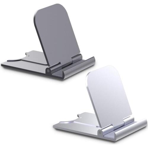 2pc Portable Phone Stand Adjustable Foldable Tablet Mount Desktop Phone Holder Cradle Dock for IPhone 11 Pro XS Max Support Desk