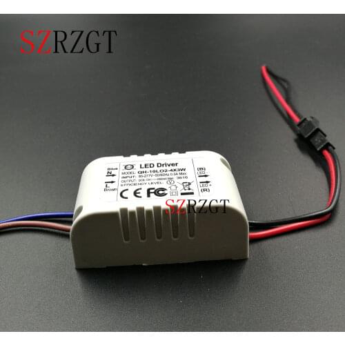 5pcs 2-4x3 W Watt High Power LED Light lamp Driver Power Supply 85-265V 650mA