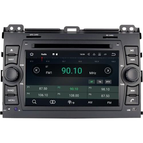 Android 10 car DVD player for Toyota Land Cruiser Prado 120 2002-2009/ Lexus GX470 dvd 3G dvr tape recorder stereo head units