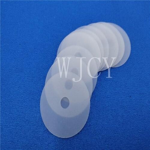 Free shipping 100 pieces white rubber sucker for Die cutting machine 40x7x1mm offset machinery printing rubber sucke