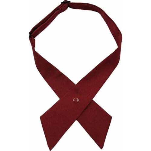 Handmade Bow Tie Trendy Japan Korean Wind Men and Women Campus Host Professional Wear Shirts Casual Cross Bowtie