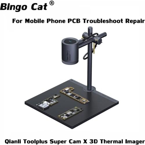Qianli Toolplus Super Cam X 3D Thermal Imager Camera Mobile Phone PCB Troubleshoot Motherboard Repair Fault Diagnosis Instrument