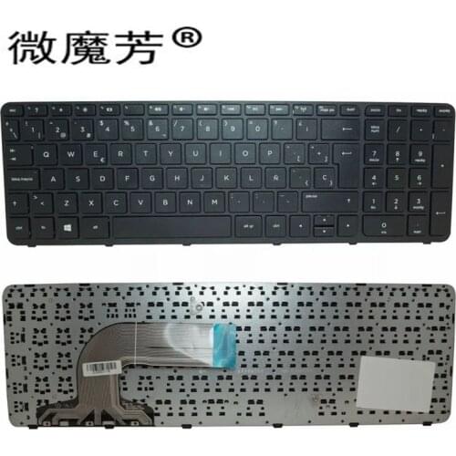 Notebook Keyboard for HP pavilion 250 G2 G3 256 G2 G3 15-E 15-N 15T 15E Teclado SP Spanish
