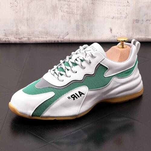 Stephoes Luxury Designer Men Fashion Casual Dad Shoes Summer Breathable Thick Bottom Mesh Sneakers Male Youth Trending Shoes