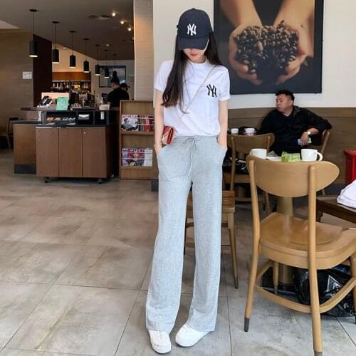 Summer Two Piece Cute Home Suit for Womens Shirts Female White New Casual Clothing Pajamas Cotton Homewear Outfit Homewear