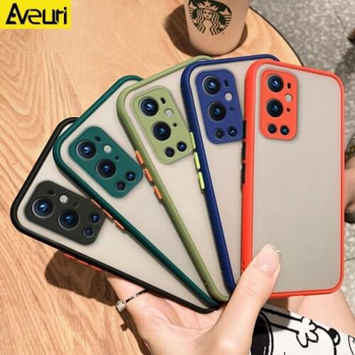 Matte Hard PC Phone Case For OnePlus 7 8 9 Pro 8T 7T 6T Silicone Full Protection Back Cover Case For OnePlus 9 Pro 7Pro Coque