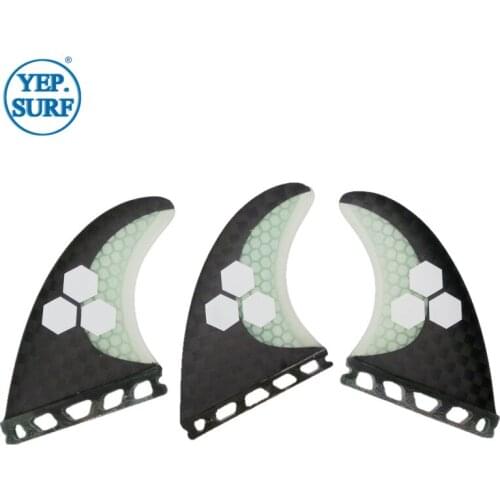 Surfboard Fins Future G7 Fin Honeycomb Surfboard Fin Black and White color with logo surfing fin