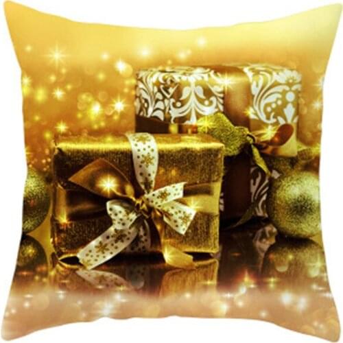 Christmas Deer Pillow Dream Childrens favorite Snow Elk Pattern Covers Pillowcases Home Sofa Chair Decorative Cushion Covers 5z