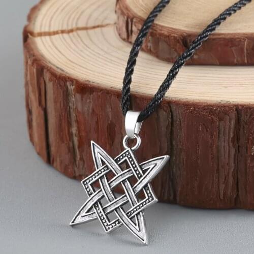 Slavic Norway Viking Svarog Square Pendant Star Rus Amulet Pendant Ancient Slavic Talisman Pendant Jewelry Pagan