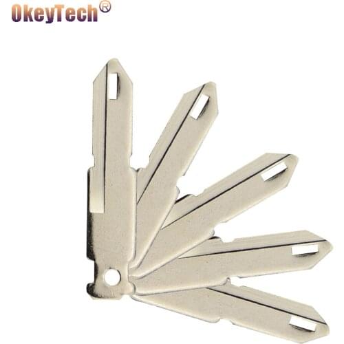 OKeyTech 1pc NE73 Uncut Car key Blade Replacement for Peugeot 206 306 405 For Citroen For Renault Remote Fob Key Blank Blade