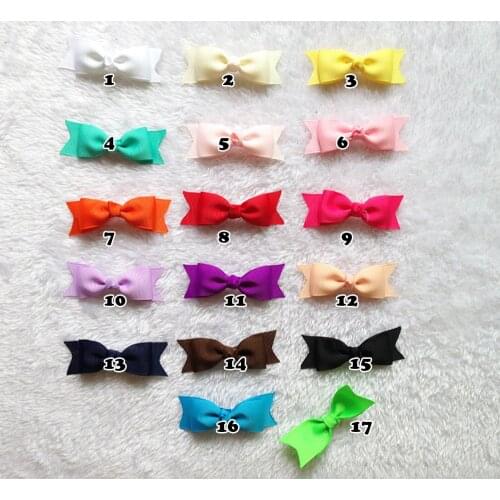 Dog hair bow hairpin pet accessories dog grooming cute bow pet supply 17 color 50pcs CF301