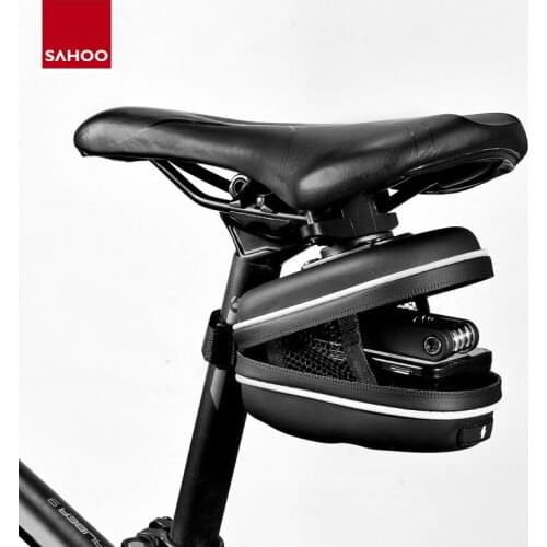 Sahoo 13875-SA Mountain Road Cycling Bike Bicycle Back Rear Tail Seat Saddle Bag Pouch Pannier Sack Wedge Pack EVA