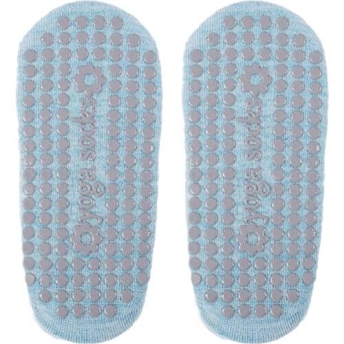 Womens Yoga Socks Non Slip Sticky Toe Grip Silicone Dot Criss Cross Strap Solid Color Hosiery for Pilates Ballet Dance