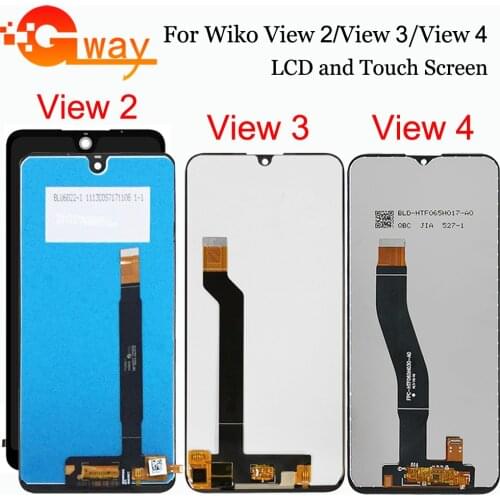 For Wiko View / View 2 / View 3 LCD Display Touch Screen Digitizer Assembly For Wiko View 4 LCD Sensor Phone Accessories + Tools