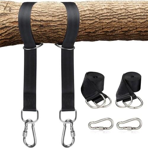 1.5M High Durable Safety Hammock Rope Strength Polyester Heavy Duty Swing Straps Hanging Kit Hammock Straps Hammock Accessories