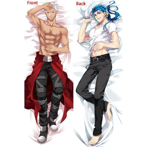 1pcs Anime Fate/stay night Cartoon EMIYA Hugging Body Cover Pillow Case Home Decor Gifts for Women Men 150cm*50cm
