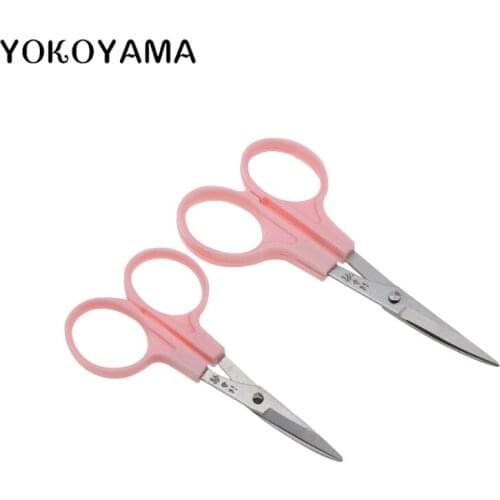 YOKOYAMA 1Pcs Warping Head Tailors Scissors Sewing Tool Pink Embroidery Scissors Cross-Stitch Yarn Craft Tailor Shear Scissors