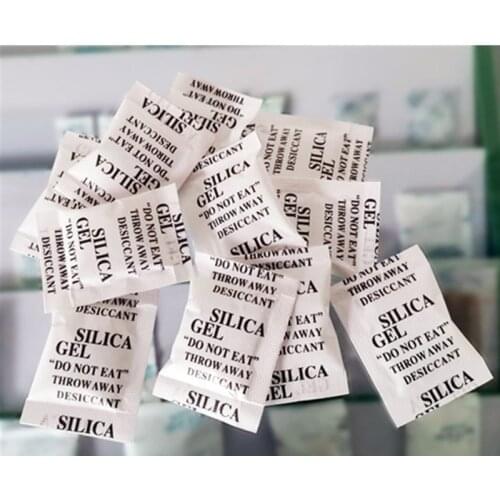 10/25/50 Packs 3g Non-Toxic Silica Gel Sachet Desiccant Damp Kitchen Room Living Moisture Dehumidifier Accessories Absorber Bag