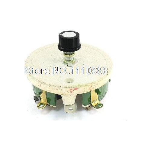 150W 5 Ohm Ceramic Potentiometer Variable Linear Pot Resistor Rheostat