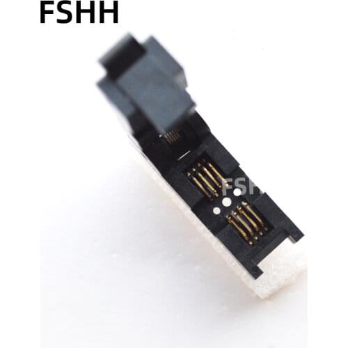 208-7391 Flip test seat test socket FP8/SOP8 ic socket 150mil SOP8 socket 208-7391-55 SOCKET