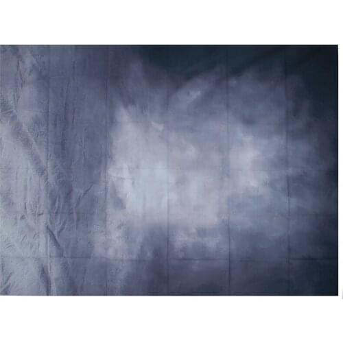 5x7FT Retro Thin Black Grey Dark Studio Backdrop Photography Props Background