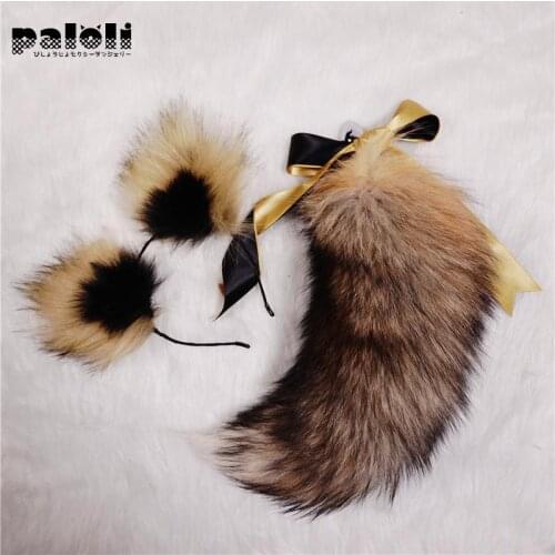 Paloli Cat Ears Headbands Fox Tail Bow Metal Butt Neko Anal Plug Erotic Anime Cosplay Accessories Adult Sex Toys For Couple