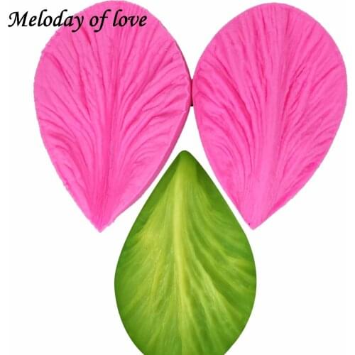 Big leaves for flower Sugarcraft Silicone cake decorating tools Fondant chocolate moulds Sugar Craft Molds DIY Cake 1283
