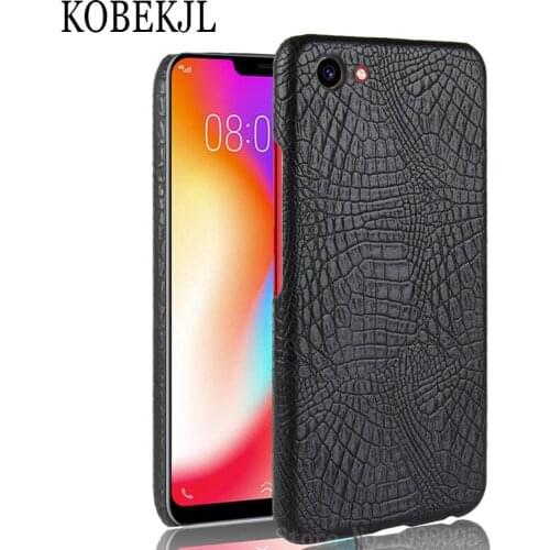 Case For Vivo Y81 Case Vivo Y81 Cover Hard Plastic Luxury PU Leather Back Cover Phone Case For Vivo Y81 Y 81 VivoY81 Case 6.22"