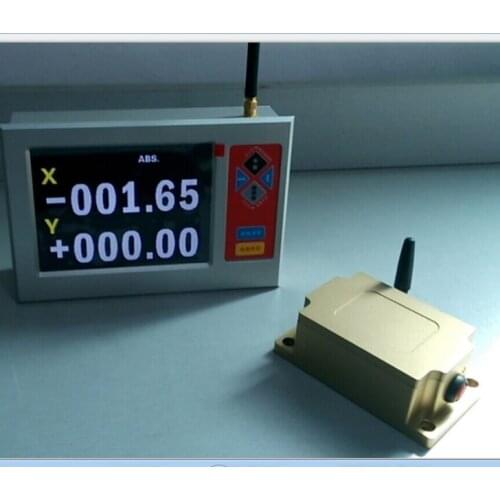 Long distance wireless transmission type dual-axis inclinometer tilt sensor