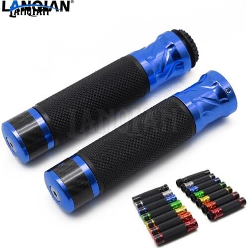 Motorcycle Handlebar Handle Bar Grips 22mm 7/8 For Suzuki Honda Yamaha kawasaki Benelli Ducati Custom CNC Aluminum&anti-Slip