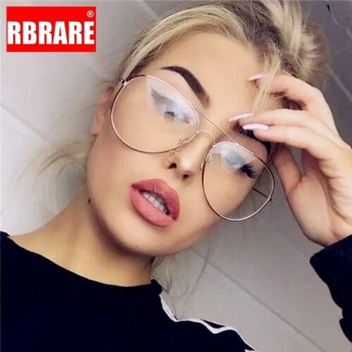 RBRARE Classic Oversized Sunglasses Women Retro Mirror Mens Sunglasses Luxury Brand Designer Sun Glasses for Men Vintage Oculos