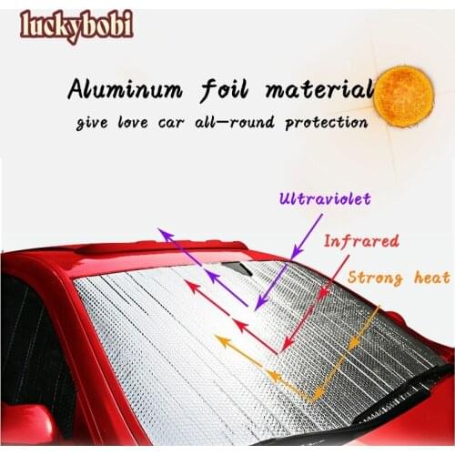 Automobile Sunshade Cover Car Windshield Snow Sun Shade Waterproof Protector Cover Car Front Windscreen Cover