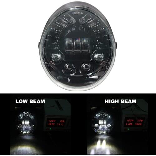 LED Motorcycle Headlight Assembly for V-Rod VRSCA VRSCAW VRSCB Street Rod VRSCR Light Headlamp Replacement Light