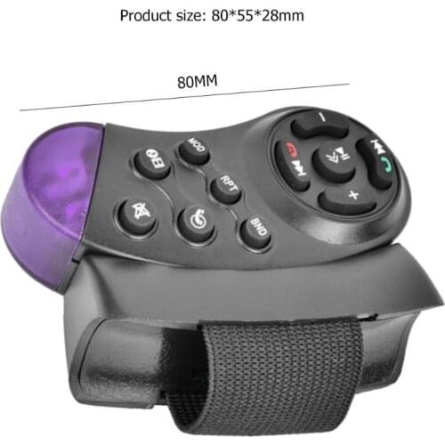 11-Key Portable Carro Controle Remoto Universal Car MP5 Multimedia Player CD DVD VCD Steering Wheel Wireless Remote Control