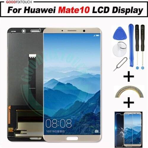 5.9" AAA quality For Huawei mate 10 LCD Screen Display + Touch Panel Digitizer Assembly For Huawei mate10 lcd ALP L09 ALP L29