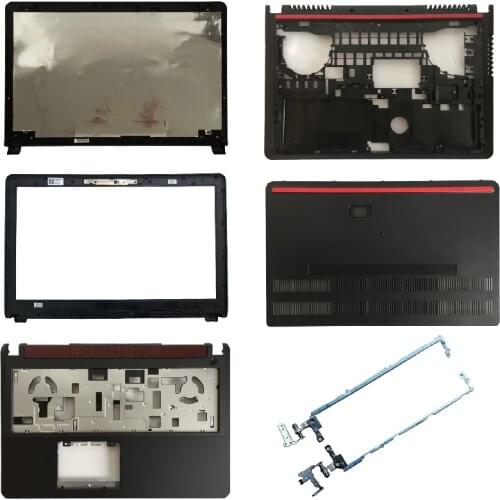 For DELL Inspiron 15P 7000 7557 7559 LCD BACK COVER/LCD Bezel Cover/Palmrest COVER/Bottom case/Bottom Cover Door Case/LCD Hinges