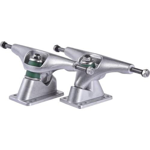 6.25 Inch Skateboard Bracket Base Silver Alloy Skateboard Trucks Surf Skateboard Trucks Steering Bracket Skateboard Accessories